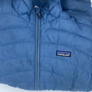 Patagonia Blue Women’s Down Sweater Zip Jacket